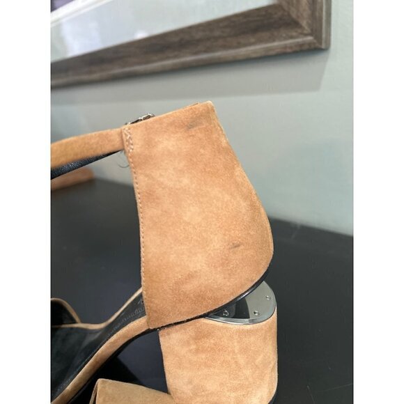 Alexander Wang Abby Suede Heels Clay Womens US 8 - Picture 13 of 15